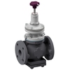 Pressure reducing valve Type: 5915 Series: PRV57 steel indirect-acting reduced pressure range 0,07 - 0,5 bar PN40 DN50